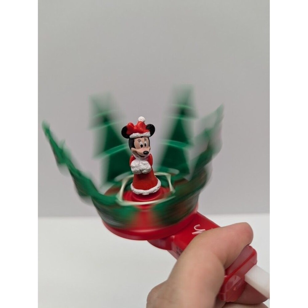 Walgreens 2013 Disney 3" Minnie Mouse Christmas Tree‎ Spinner H080061413ZWGJ9016